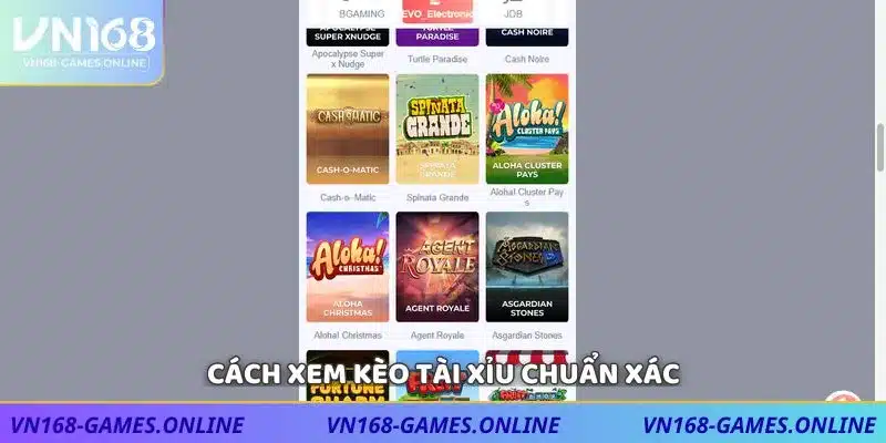 Cách xem kèo tài xỉu chuẩn xác