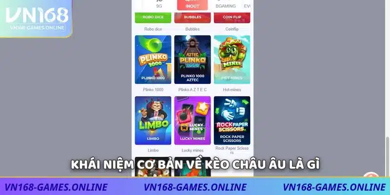 Khái niệm cơ bản về kèo châu Âu là gì