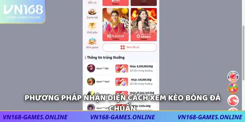 Phương pháp nhận diện cách xem kèo bóng đá chuẩn